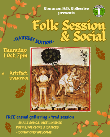 Flyer for past event: Folk Session & Social