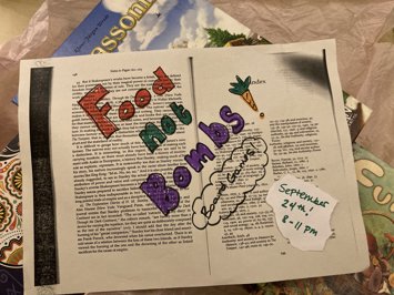 Flyer for Food not Bombs Liverpool Board Games on Thursday 24th September 2026