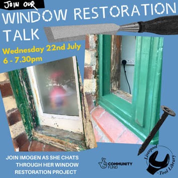 Flyer for past event: Window Restoration Talk