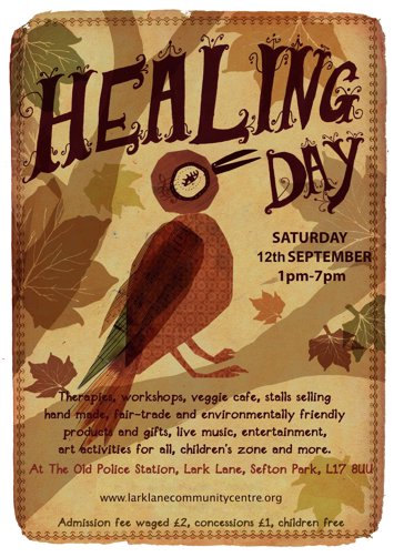 Flyer for past event: Healing day