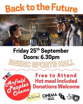 Flyer for Movie screening on Friday 25th September 2026