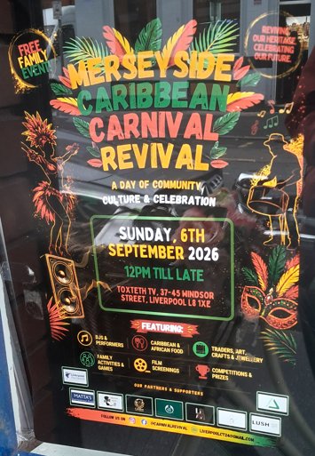 Flyer for past event: Merseyside Caribbean Carnival Revival