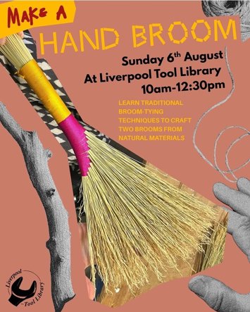 Flyer for past event: Hand broom workshop