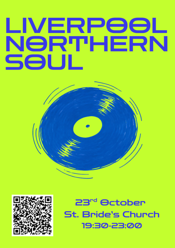 Flyer for Liverpool Northern Soul on Friday 23rd October 2026
