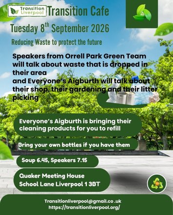 Flyer for past event: Transition café