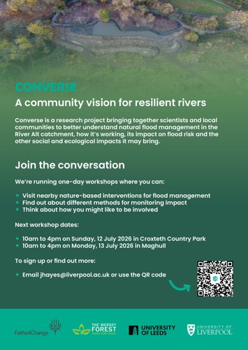 Flyer for past event: Natural Flood Management workshop